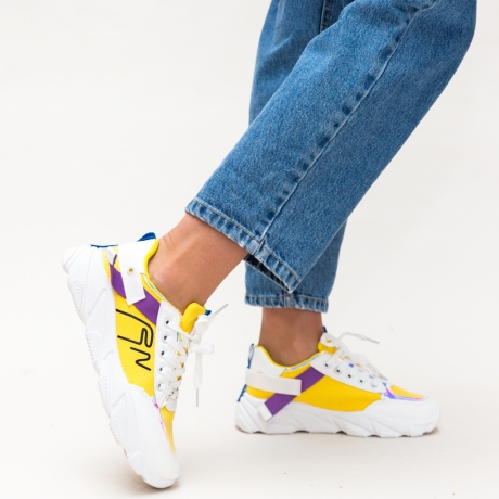 Pantofi Sport Oliver Galbeni