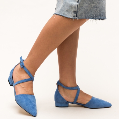 Pantofi Amisha Albastri