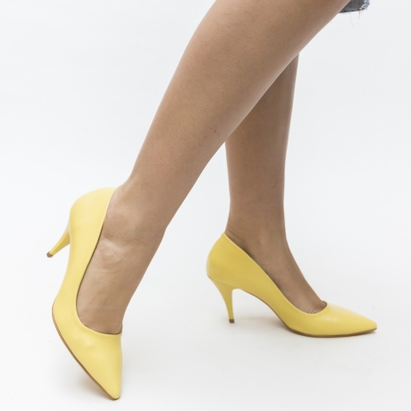 Pantofi Crunch Galbeni