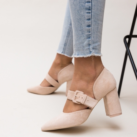Pantofi Dionne Bej