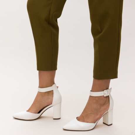 Pantofi Duffy Albi