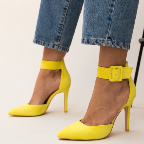 Pantofi Ravlin Galbeni
