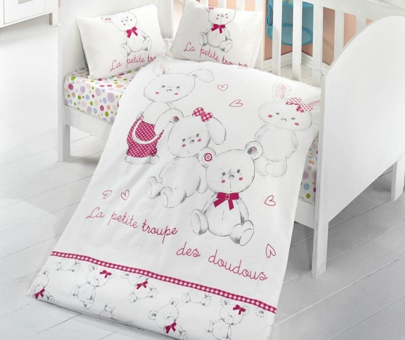 Lenjerie de patut Ranforce Family 100x150