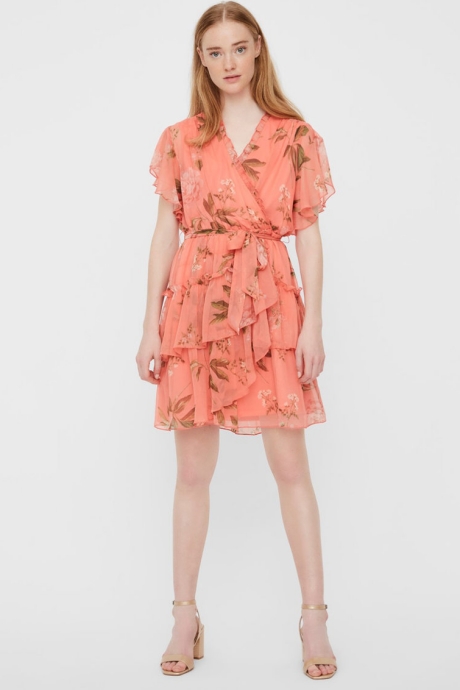 Vero Moda Rochie petrecuta cu imprimeu floral