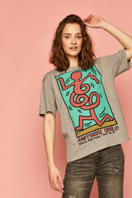 Medicine - Tricou by Keith Haring