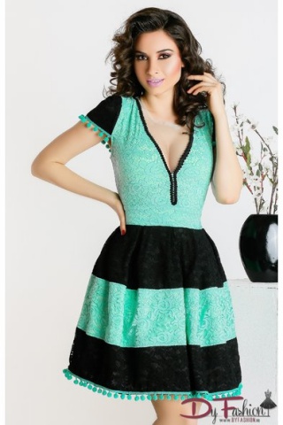 Rochie Turqoise String