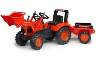 Tractor Falk Kubota cu Cupa si Remorca